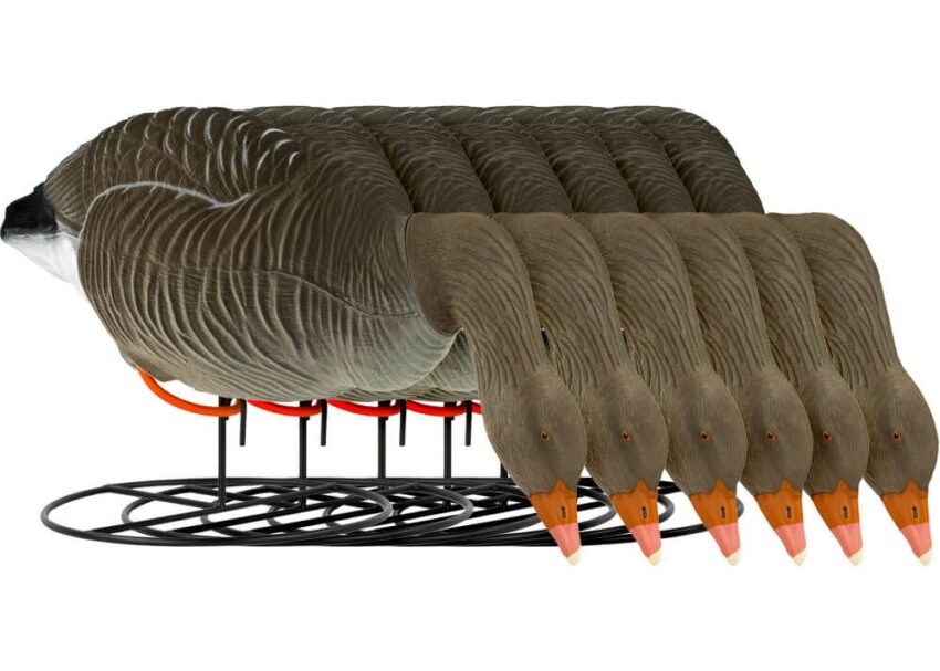Grauwe Ganzen Lokkers – Flocked - Afbeelding 2