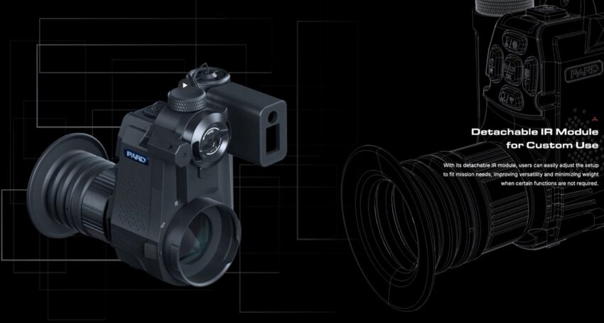 PARD - NV007SP2 4K – Digitale Clip‑On Nachtkijker met 4K‑sensor - Afbeelding 7